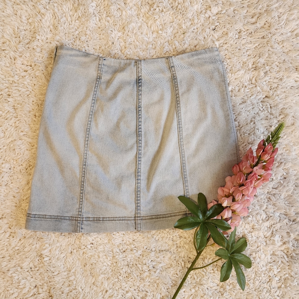 Wild Fable Denim Miniskirt